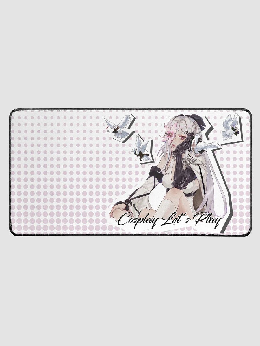 LZ's pigeons white mousepad product image (1)