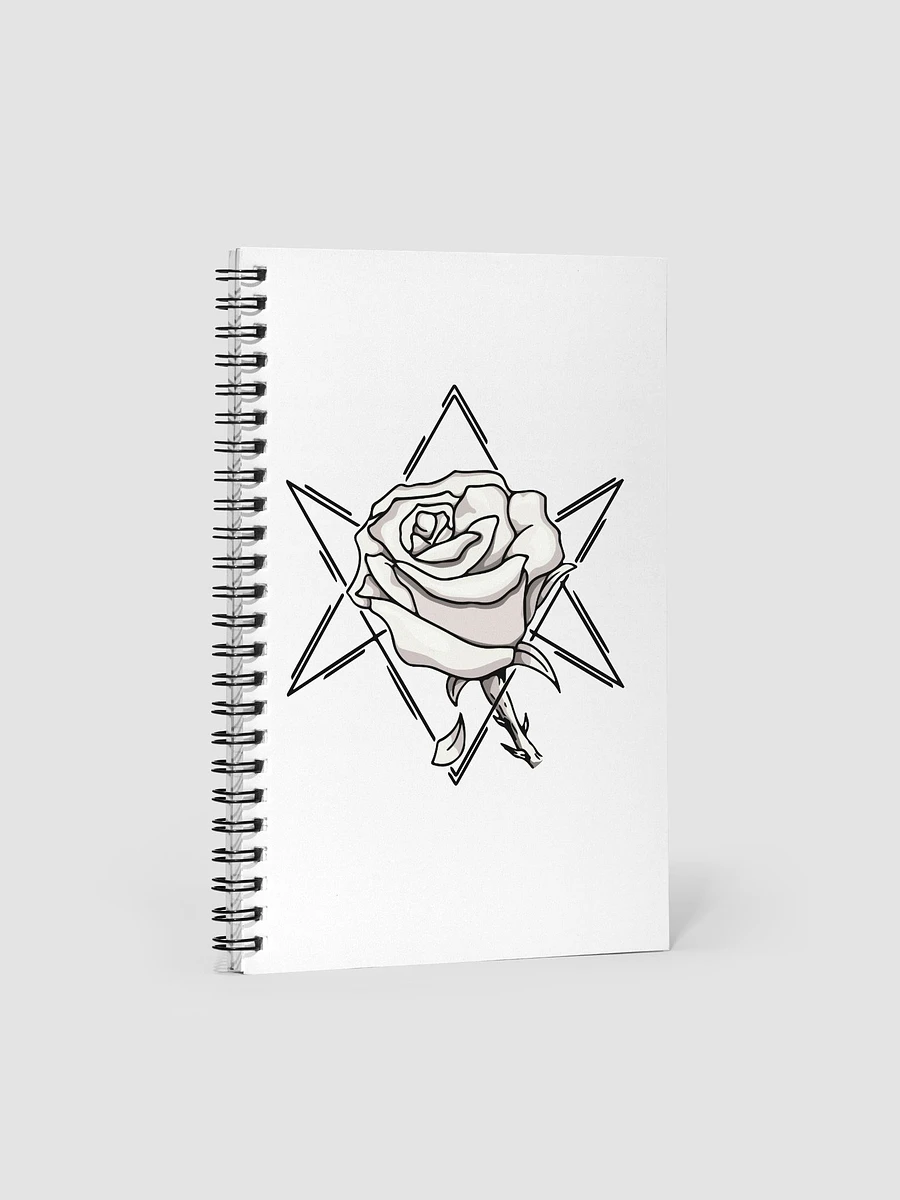 Trivia Rose Spiral Notebook product image (3)