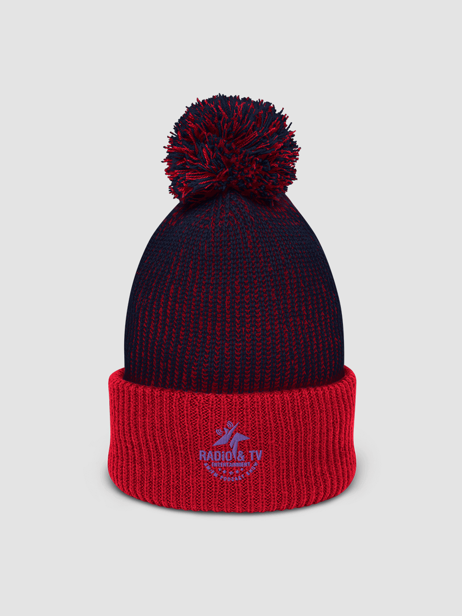 [Radio & TV Entertainment Am/Fm Podcast Show] Sportsman Speckled Pom-Pom Beanie product image (1)