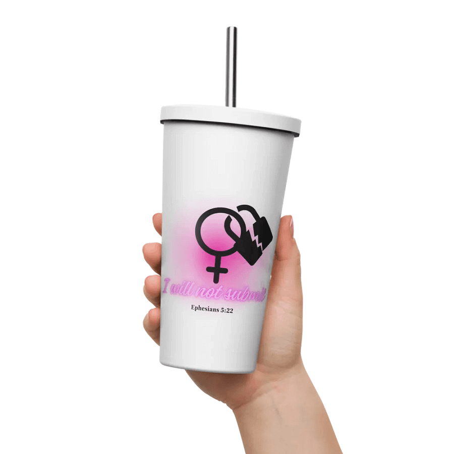 I Will Not Submit Tumbler product image (11)