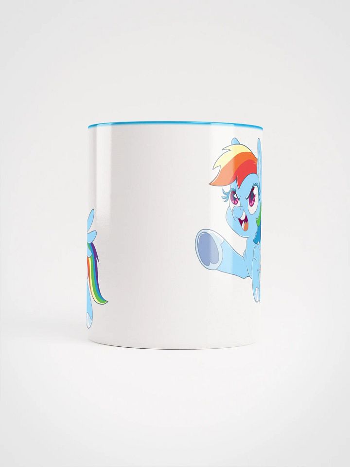 Rainbow Dash Ceramic Mug with Color Inside product image (2)