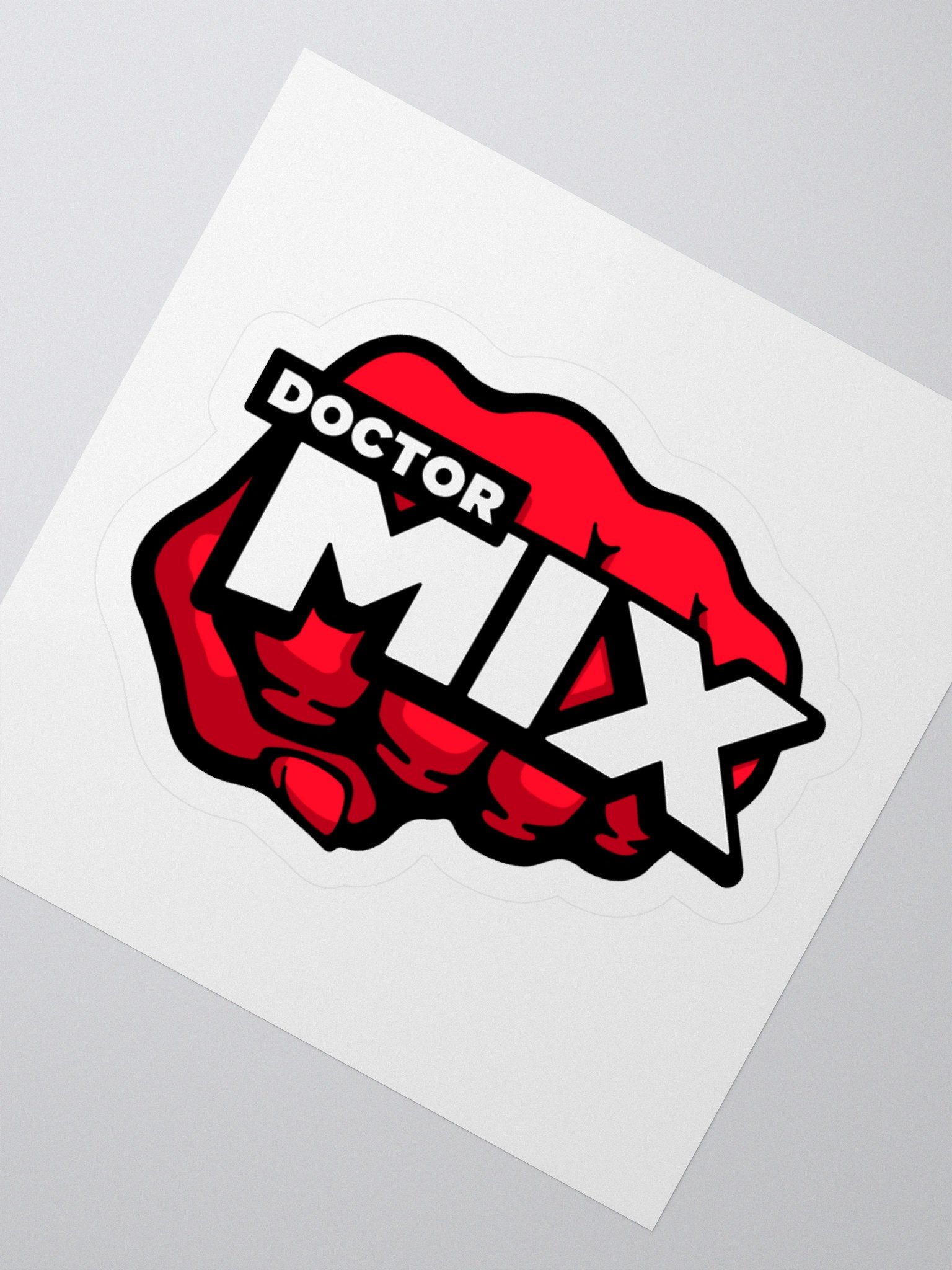 Dr Mix Logo Sticker product image (7)