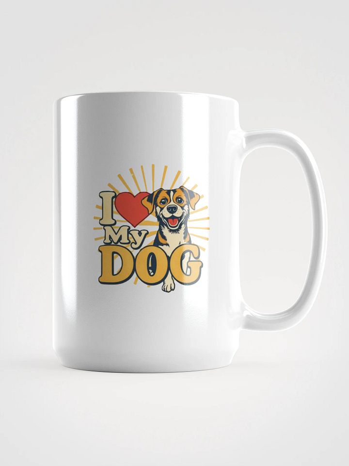 Copy of I Love My Dog Design White Mug product image (1)
