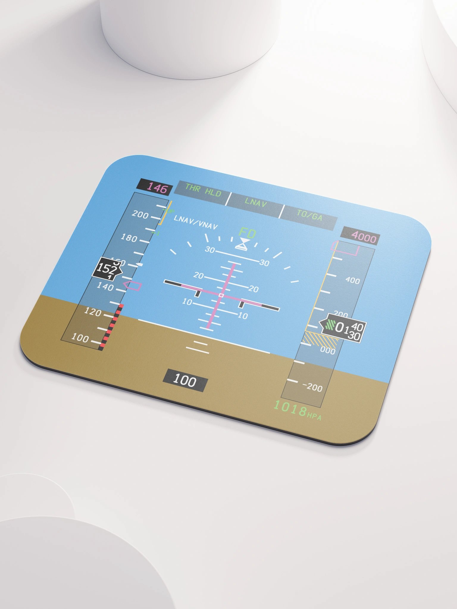 Primary Flight Display Mouse Pad product image (4)