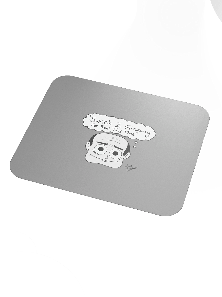 "Switch 2 Giveaway For Real This Time" Oliver Switchtwo Mousepad product image (3)