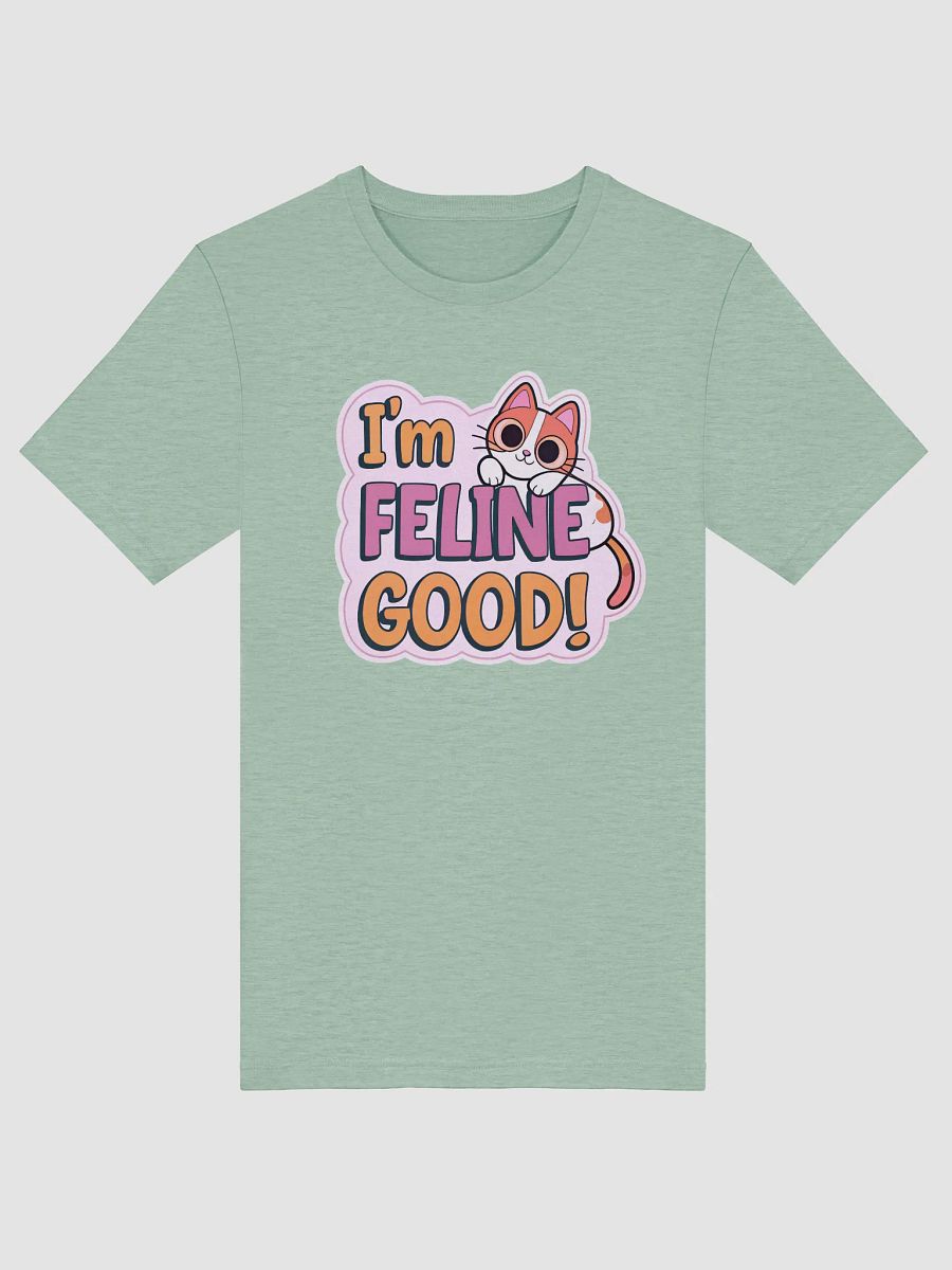 Feline Good Cartoon Cat T-Shirt product image (6)