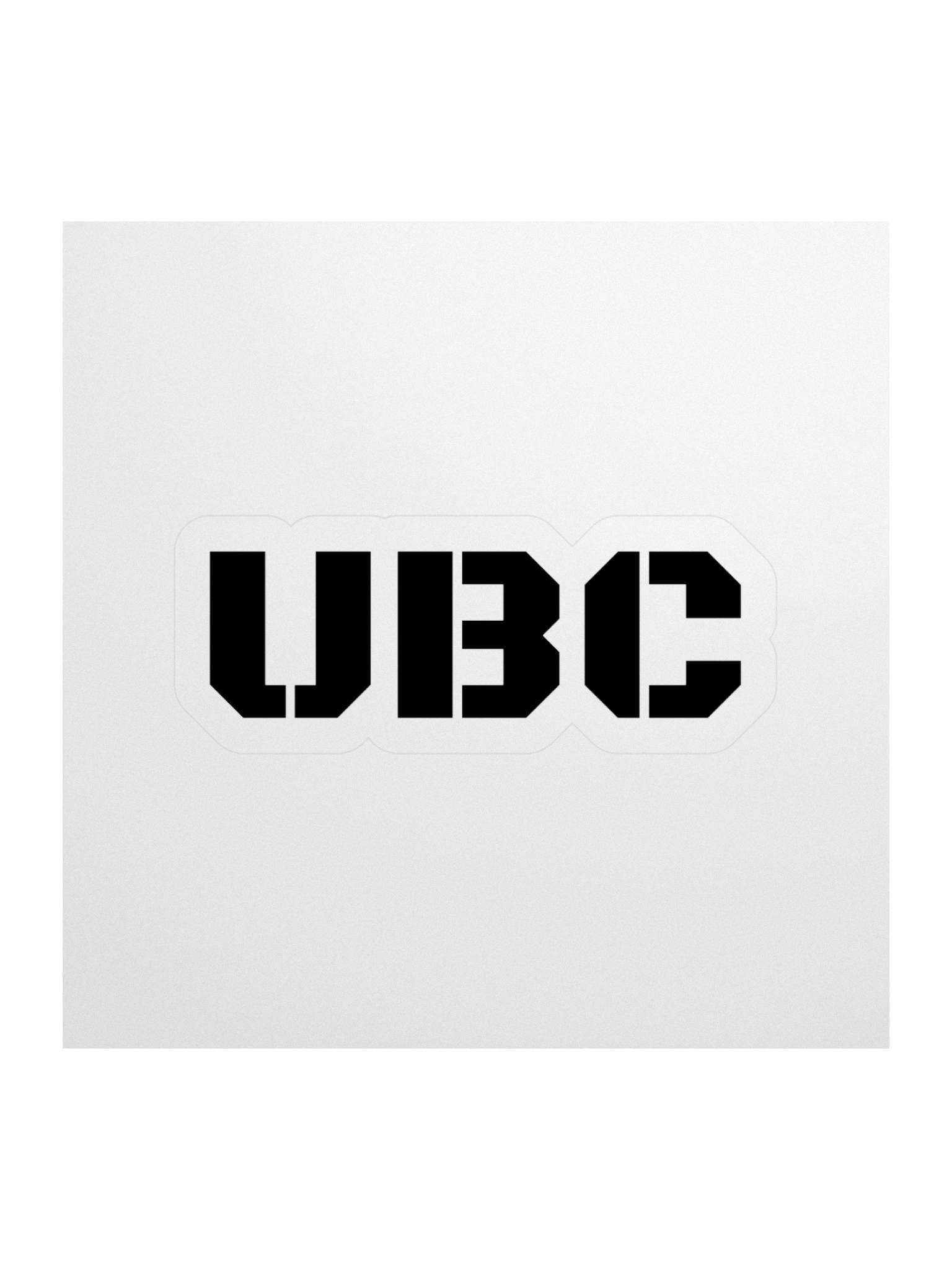 UBC "Black Ops" Sticker product image (2)