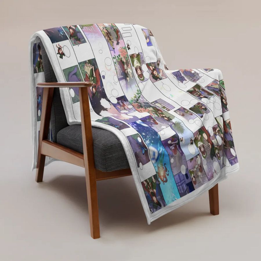Comic Blanket 60″ × 80″ product image (1)