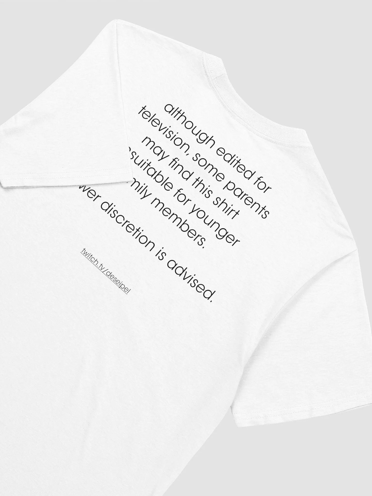 E4TV T-shirt product image (4)