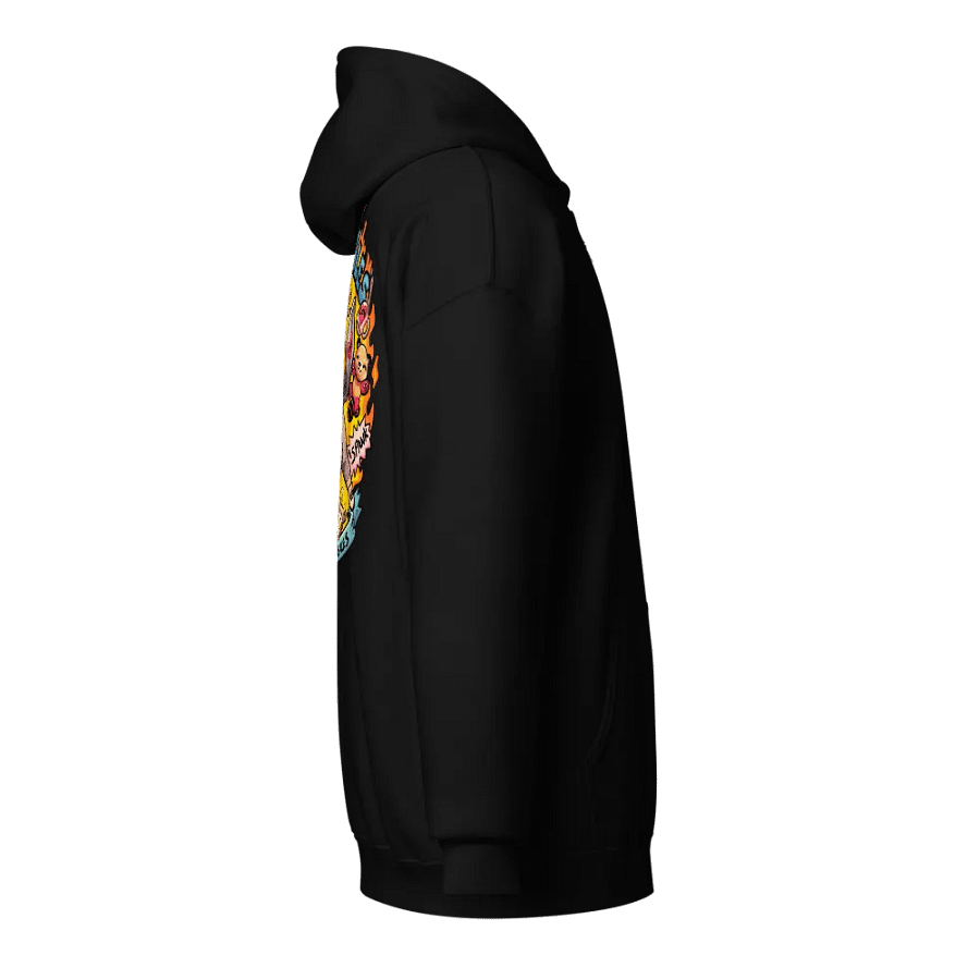 ITSMEALES, HOT MESS EXPRESS - ZIP UP HOODIE product image (4)