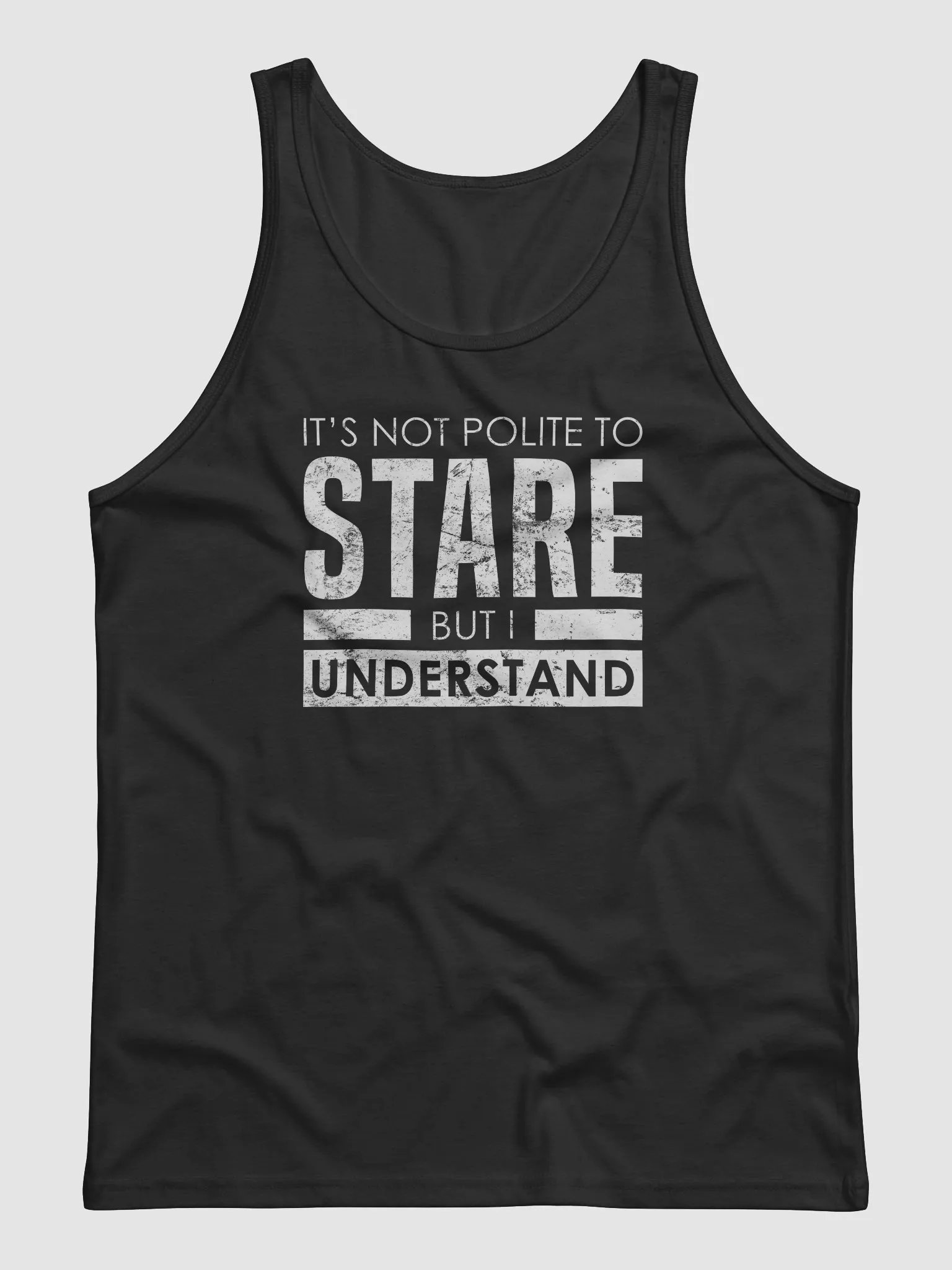 It's Not Polite To Stare Tank product image (1)