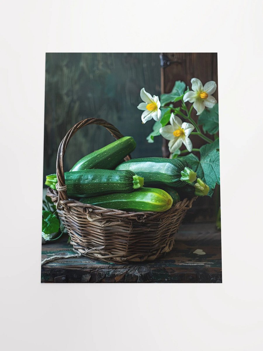 Zucchini & Flowers in Cinematic Style Poster product image (6)
