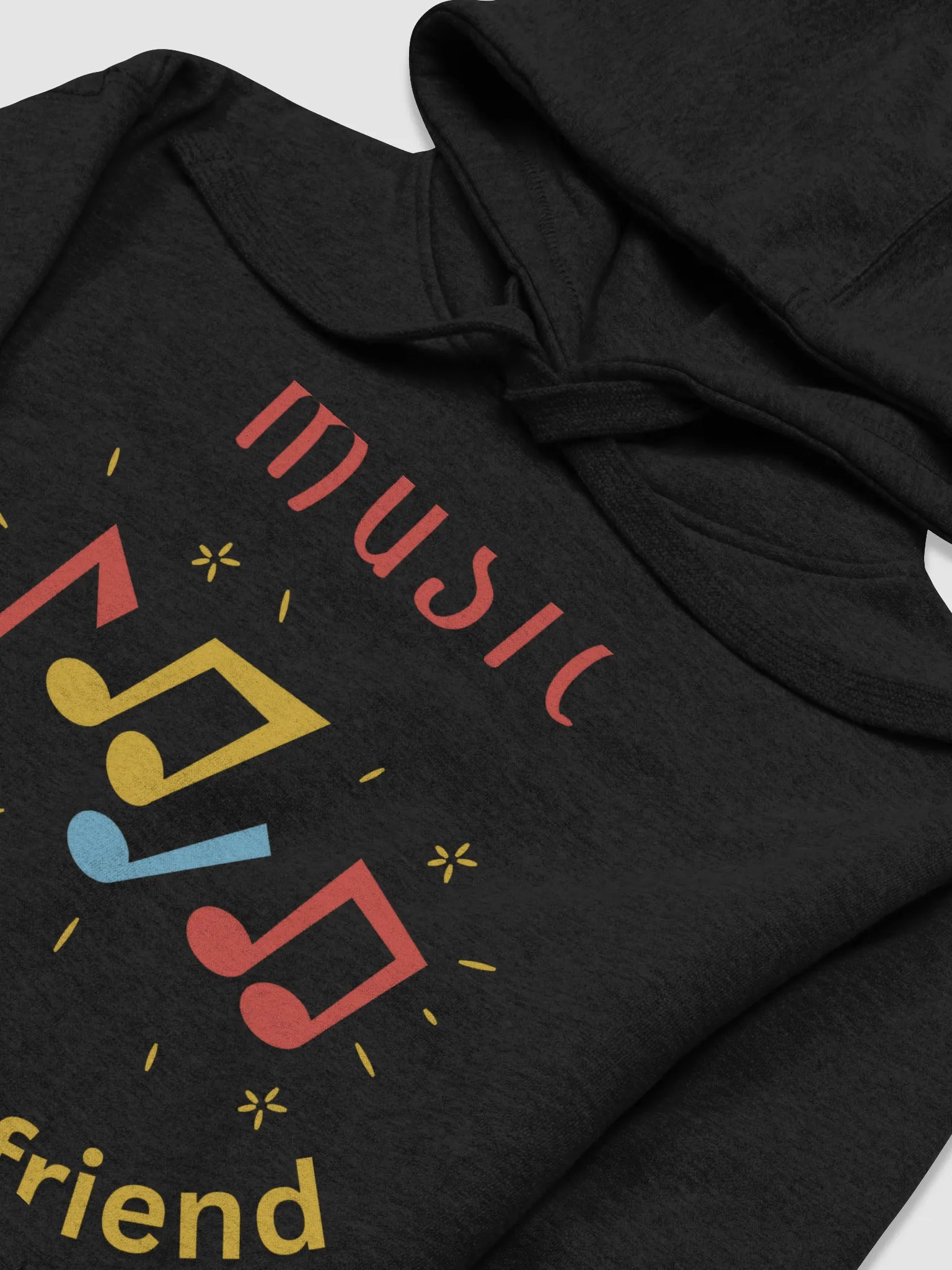 "Music Is My Boyfriend – Retro Mic & Peacock Design for Music Lovers" product image (3)