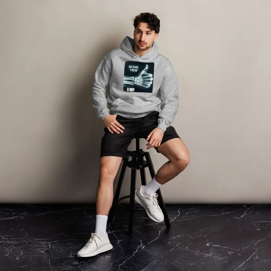 X-Ray Thumbs-Up Unisex Hoodie product image (25)