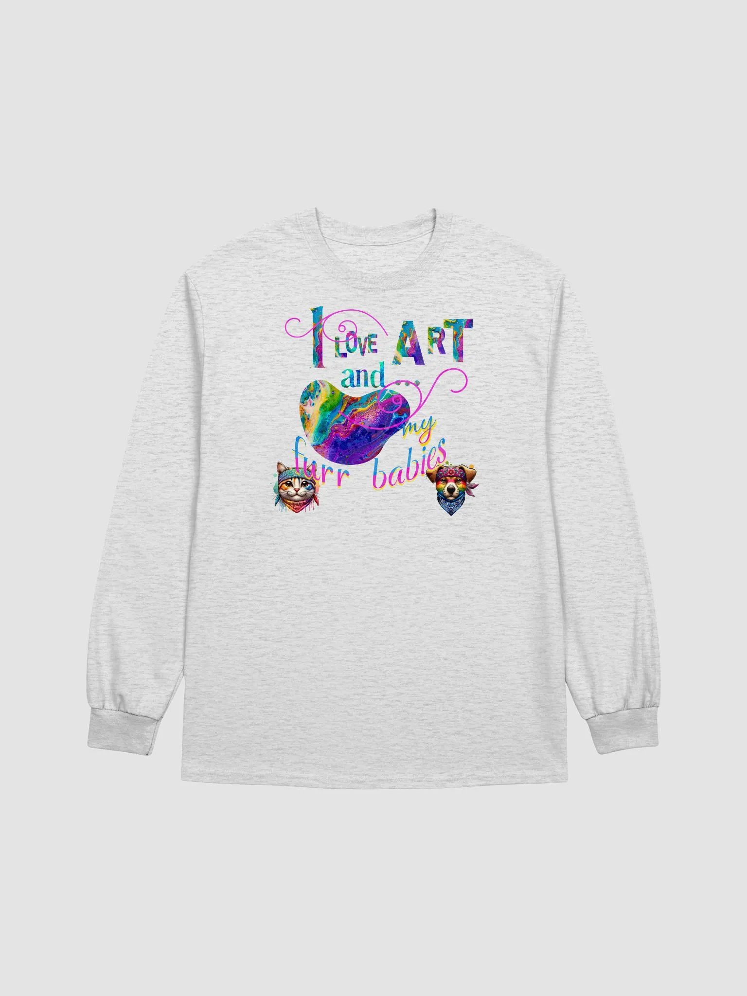 I love art and my furr babie sweater product image (3)