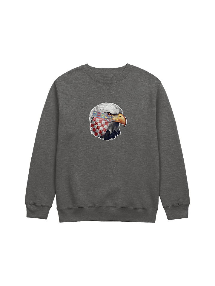 Croatian Eagle Flag Crewneck Sweatshirt product image (5)