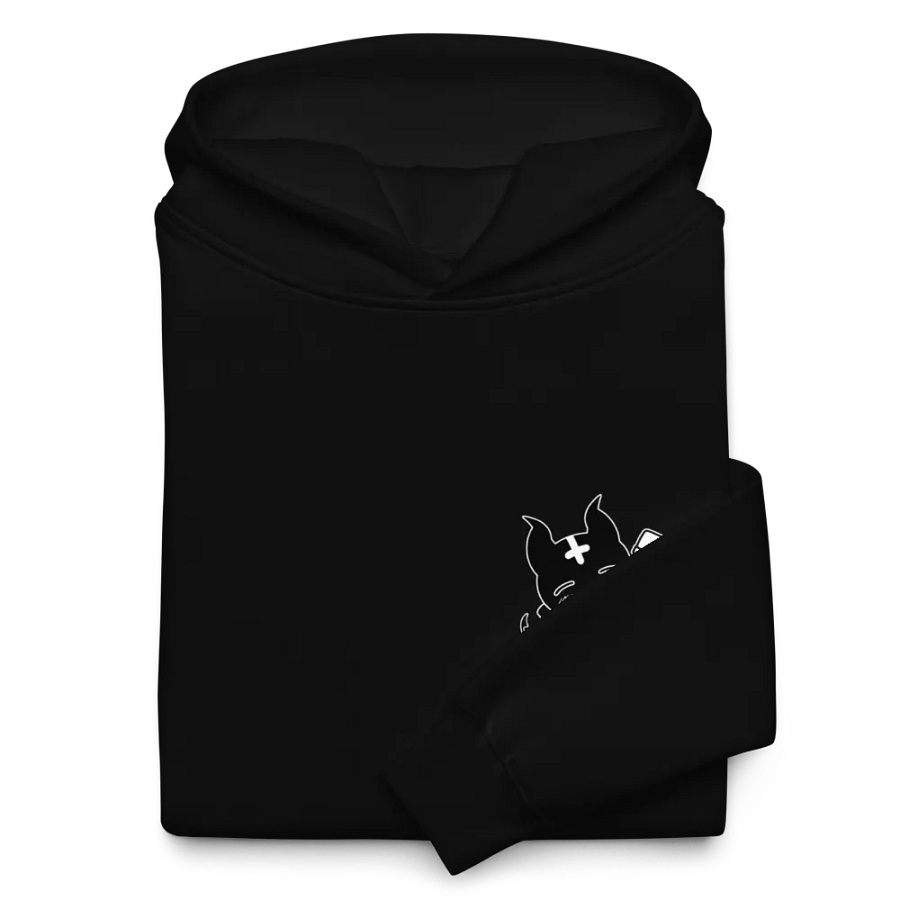 Anti-Sad Pills Oversized Hoodie (Greyscale) product image (9)