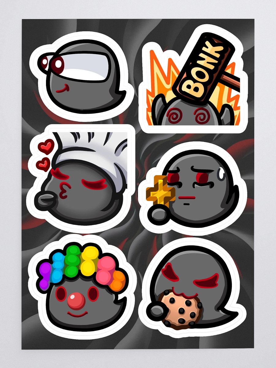 Emote Sticker Sheet 5 product image (2)
