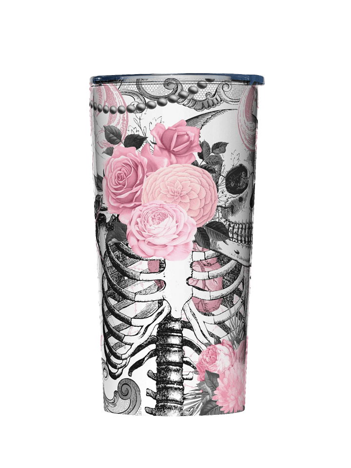 Gothic Rose Skeleton 20oz Tumbler product image (1)