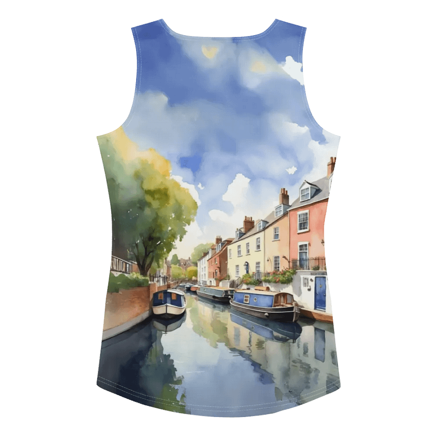 Little Italy - England - All Over Print - Watercolor - Tank Top product image (10)