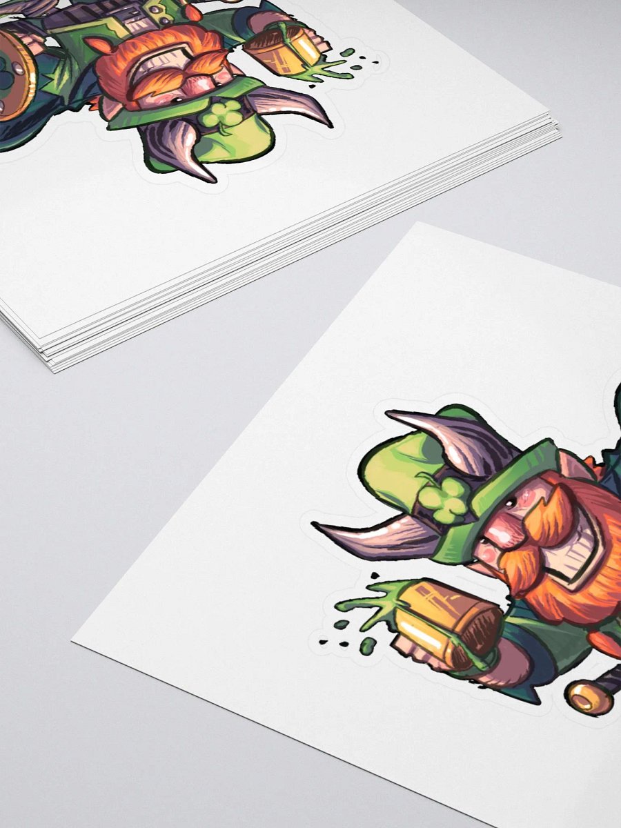 St. Paddy viking sticker product image (11)