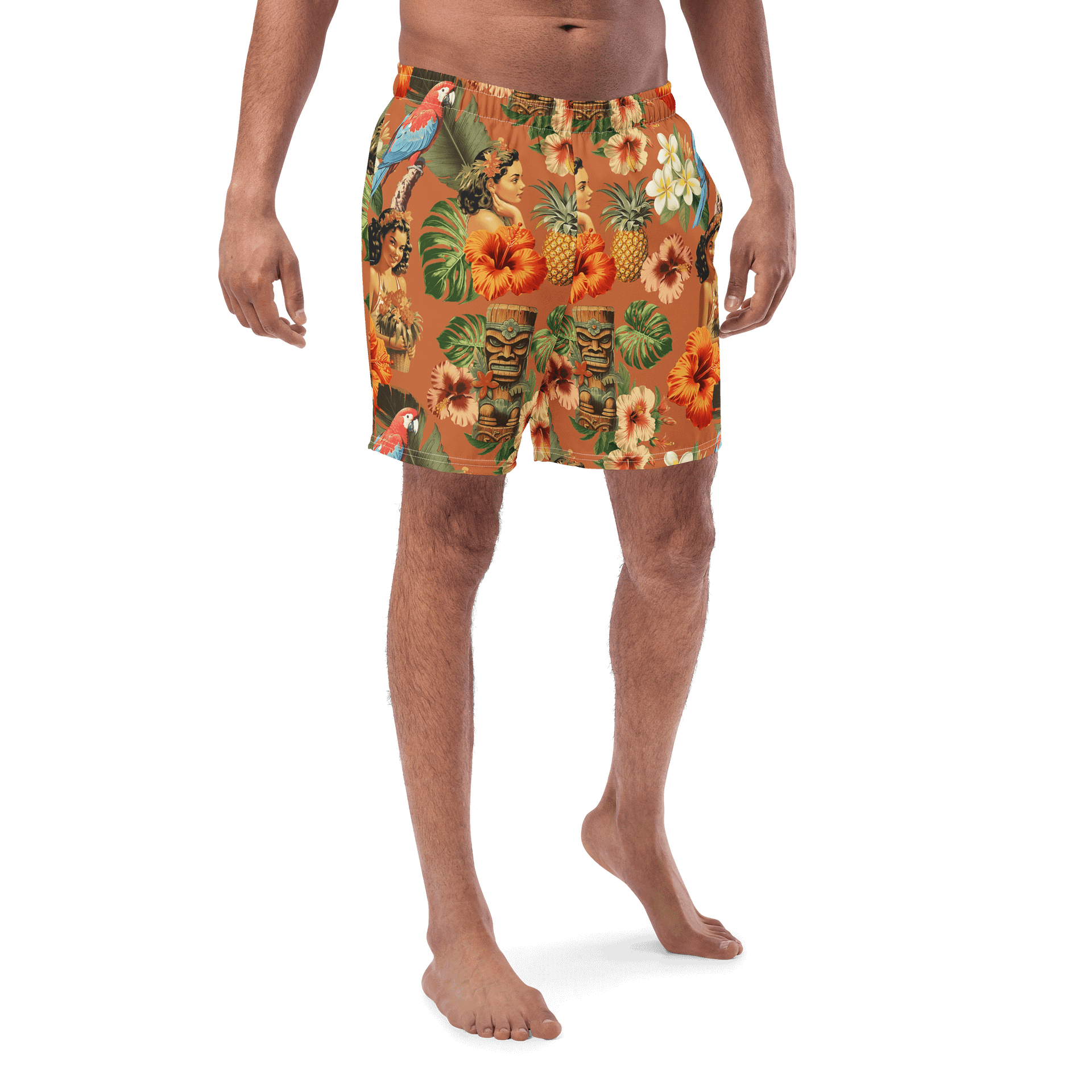 Vintage Aloha Tropical Swim Trunks product image (2)