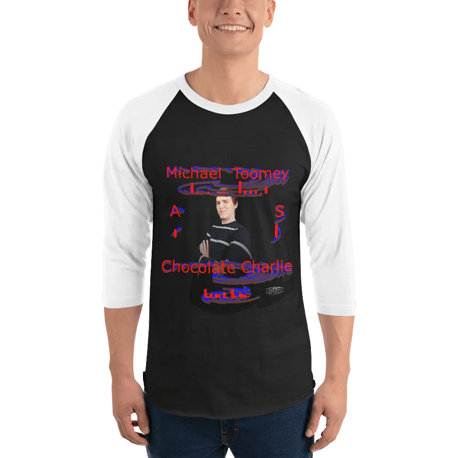 Michael Toomey As Chocolate Charlie 00 - Fine Jersey Raglan Tee product image (13)