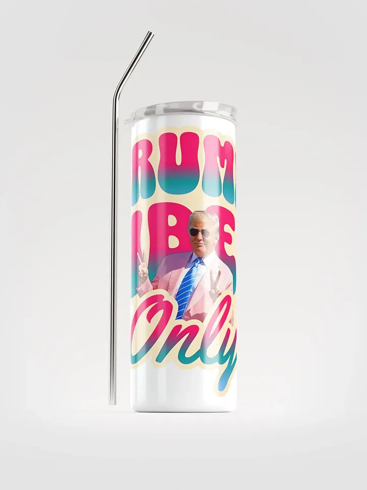 Retro Trump Vibes Stainless Tumbler product image (1)