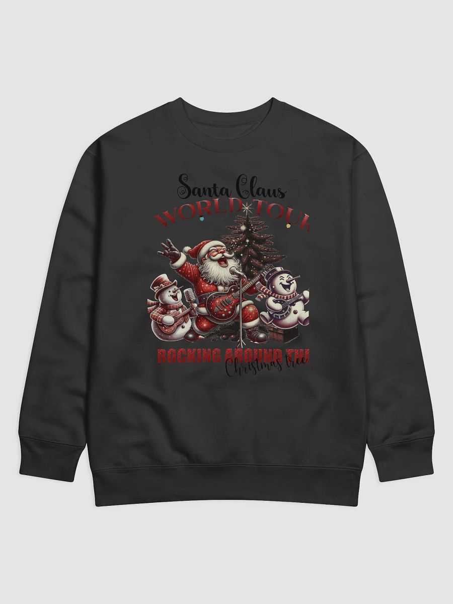 Rockin' Santa Christmas Sweatshirt product image (1)