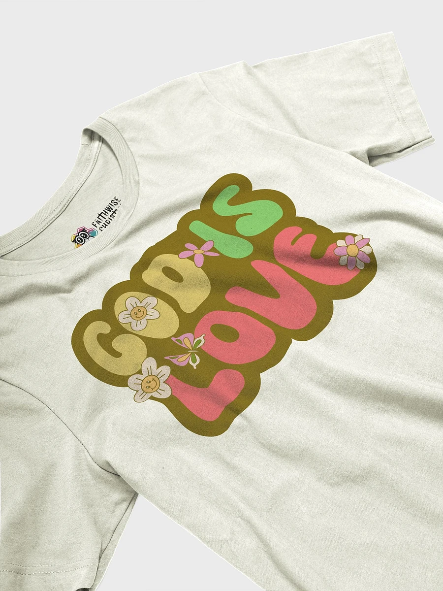 God Is Love Retro T-Shirt product image (4)