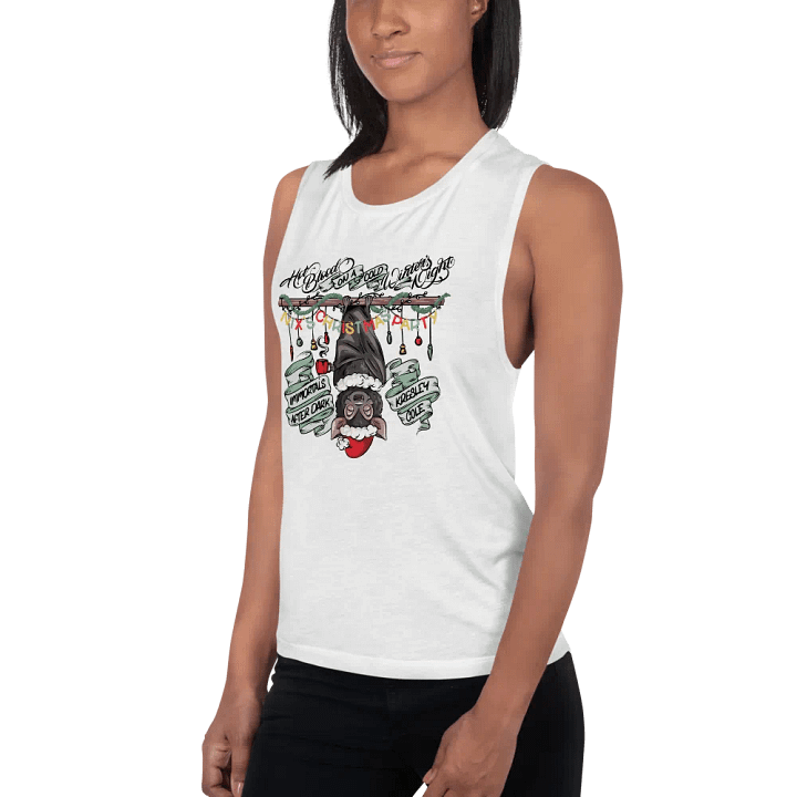 Bertil Christmas Flowy Muscle Tank product image (18)