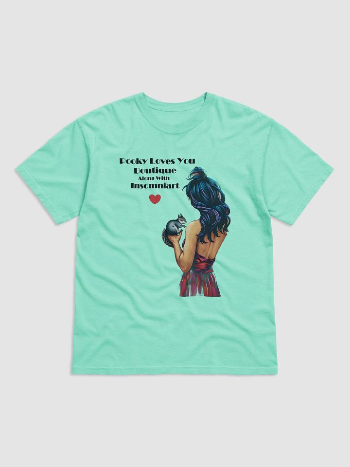 supersoft tee with pooky, his mama and each of their companies! product image (1)