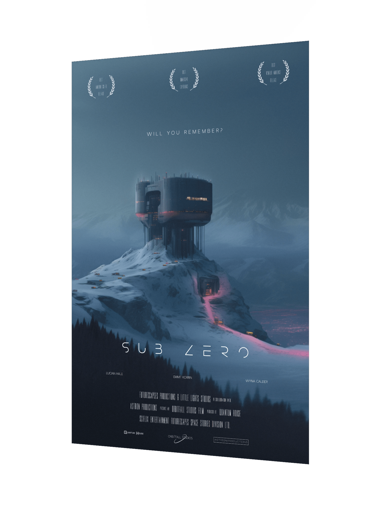 Sub Zero - Faux Movie Poster product image (3)