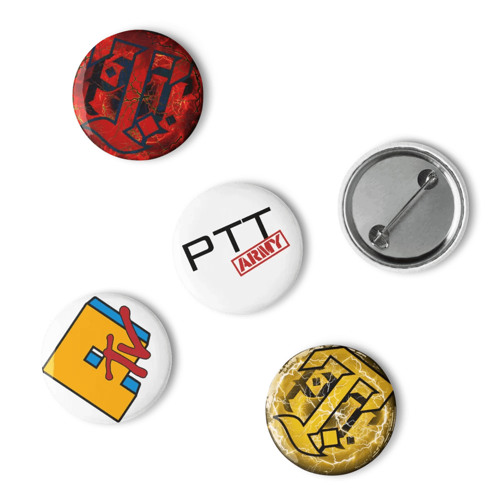 PTT Pin Buttons ! (5 set) product image (4)