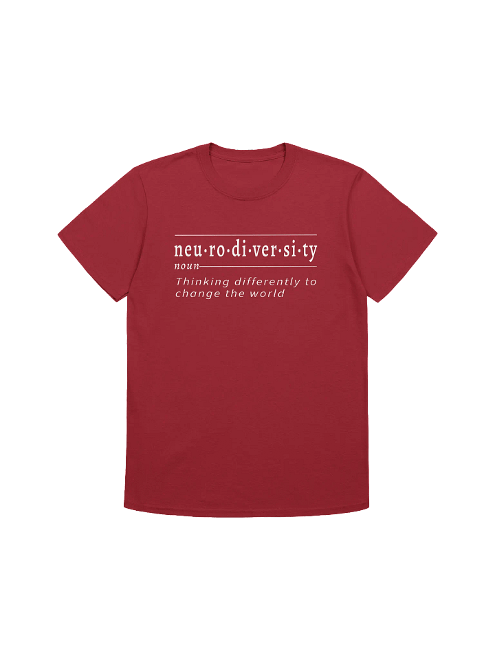 Neurodiversity Def Unisex Tee wht v2 product image (1)