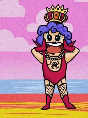 ✨Womanhood✨ I’ve been wanting to draw/animate Ivankov for a while. Glad I got to do something silly while in the process. 💜🩷💛 #sanji #onepiece #ivankov #deathdrop  #animatic 