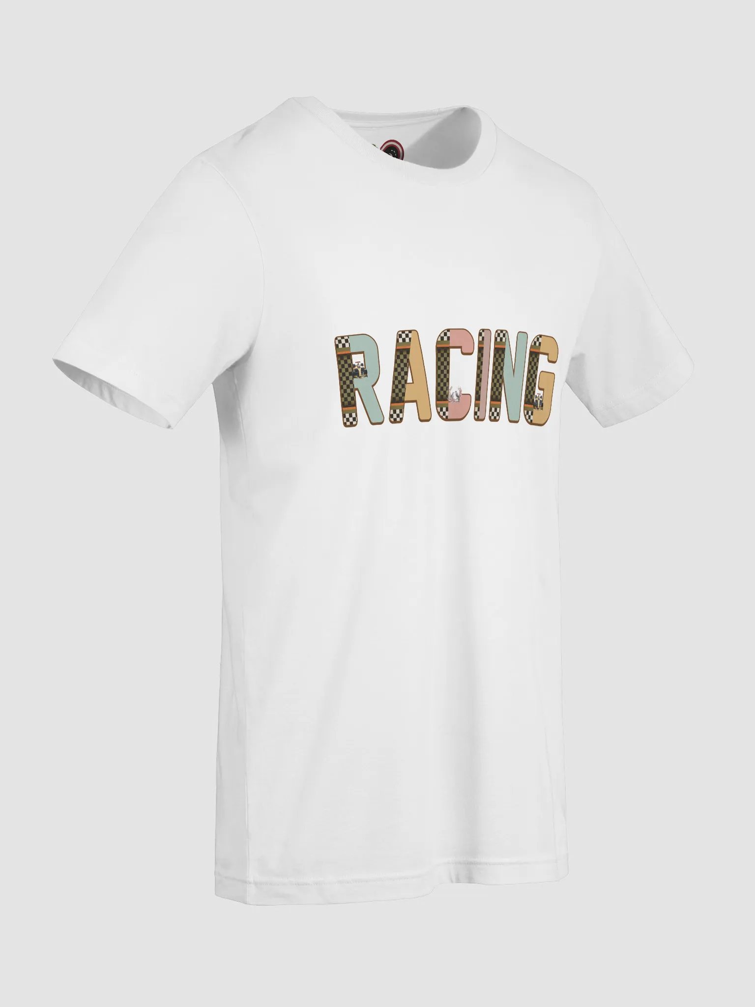 Checkered Racing Fun T-Shirt product image (5)