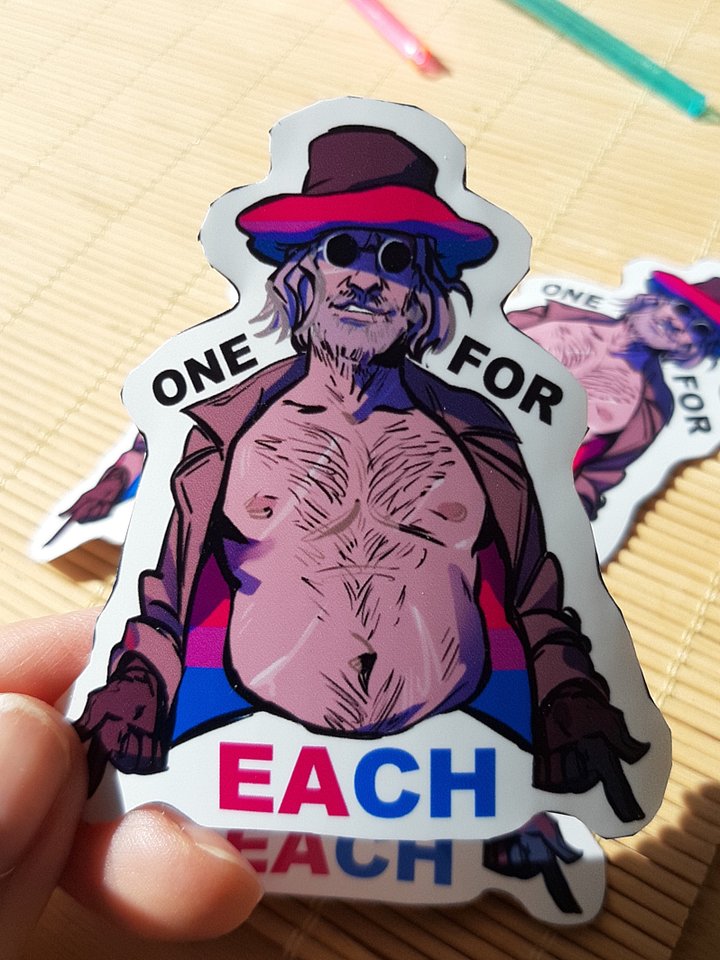 Resident Evil 8 - Heisenberg vinyl sticker 2.7” product image (1)