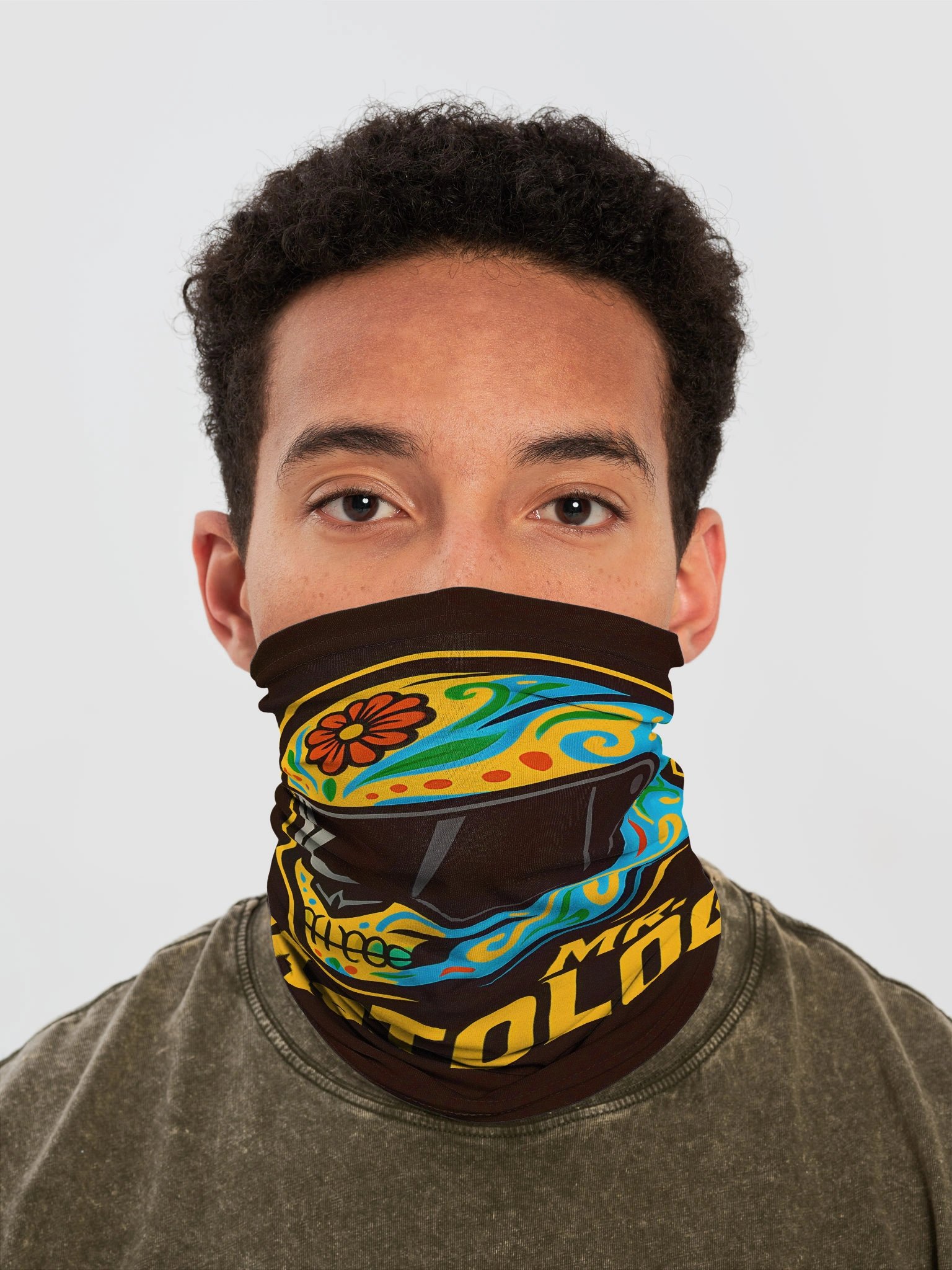 “KEEP IT LOCO” Neck Warmer — By Mr. MotoLoco product image (1)