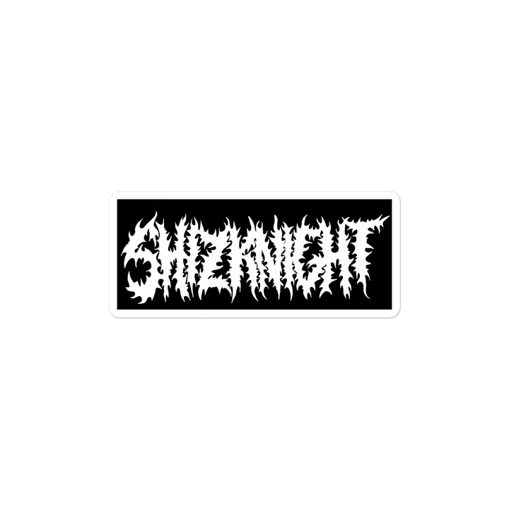 Shizknight Magnet (White Logo) product image (2)