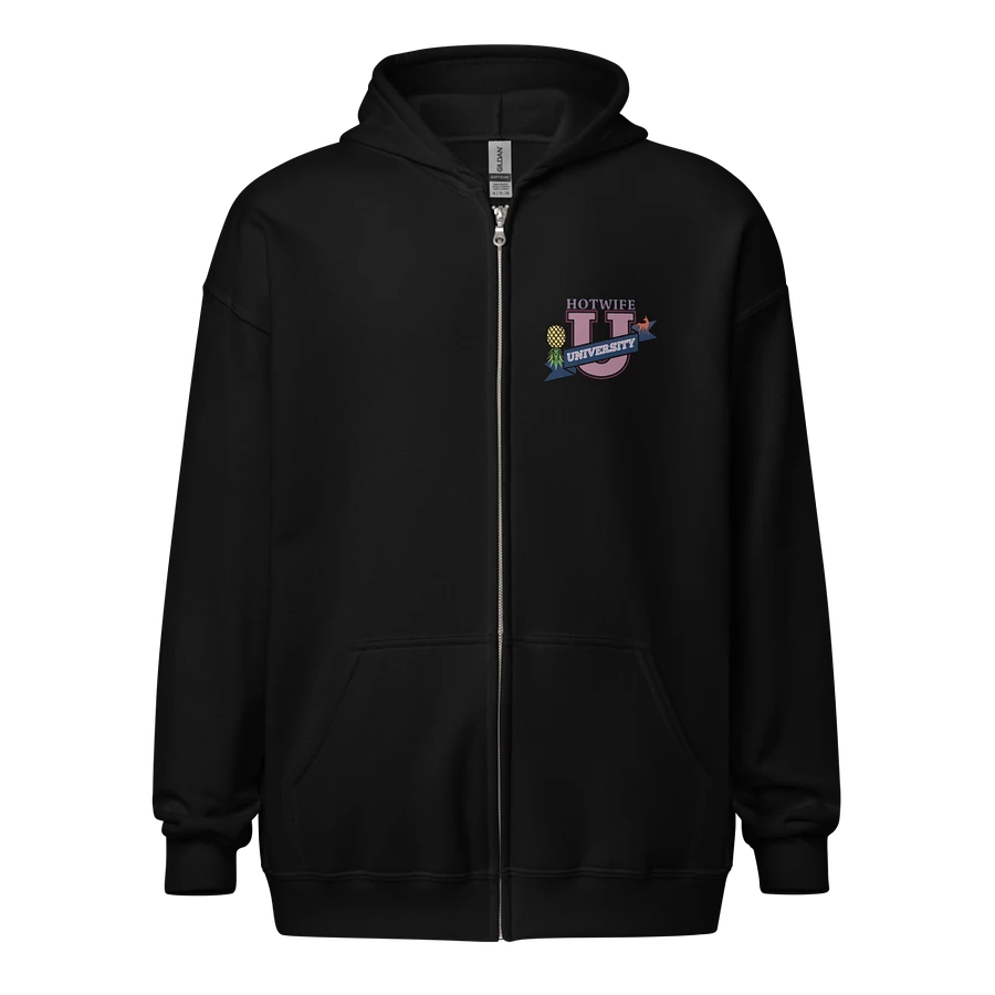 Hotwife University zip front hoodie. product image (15)