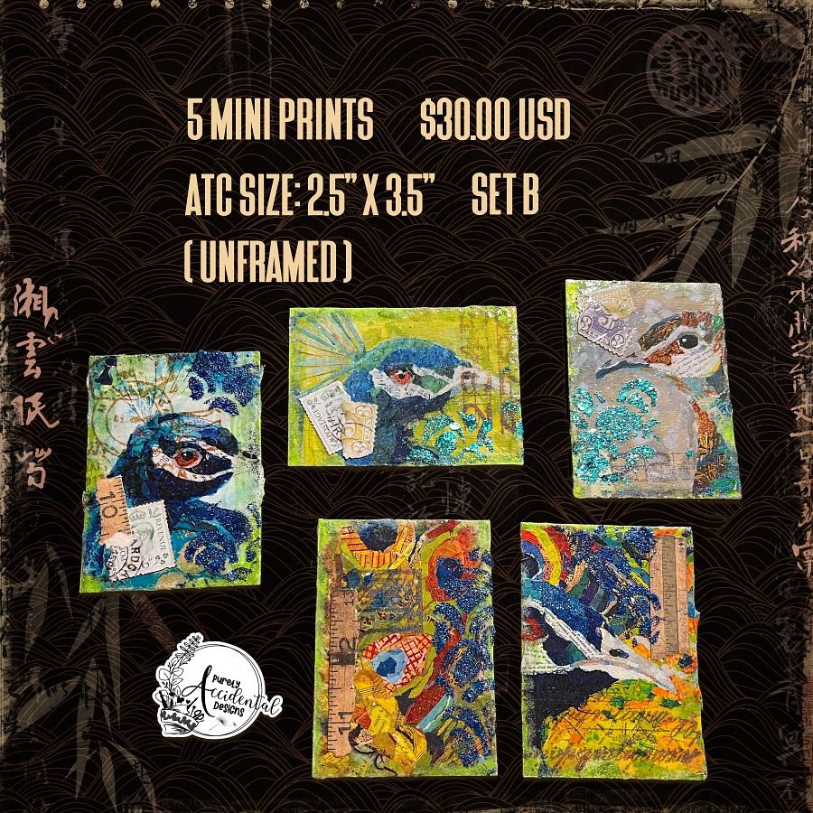 Birds of a Feather Mini Prints Set B product image (1)