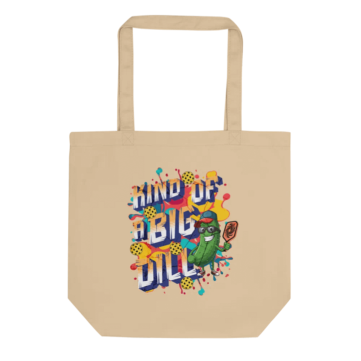Kind Of A Big Dill Pickleball Cool Paddle Tote Bag product image (1)