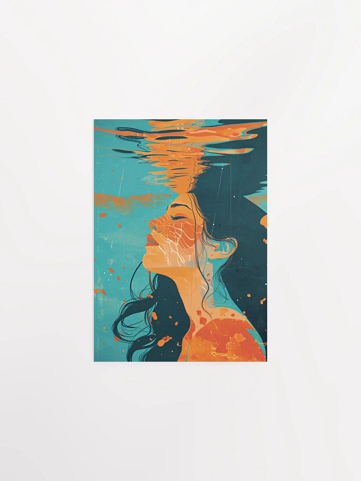 Aqua Reflections Poster product image (2)