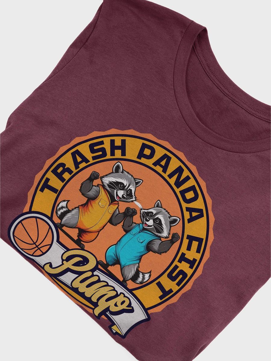 Trash Panda Fist Pump Basketball Tee product image (33)