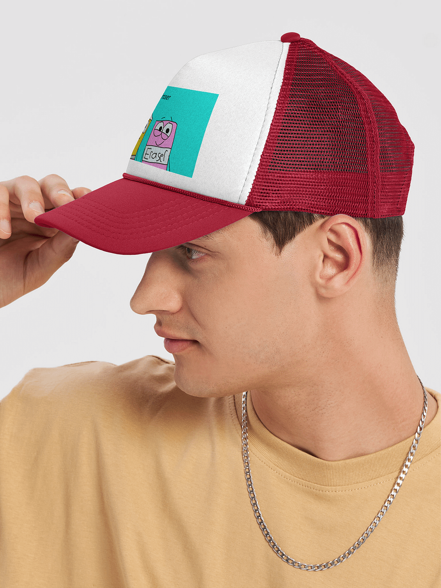 Pencil and Eraser Hat product image (7)