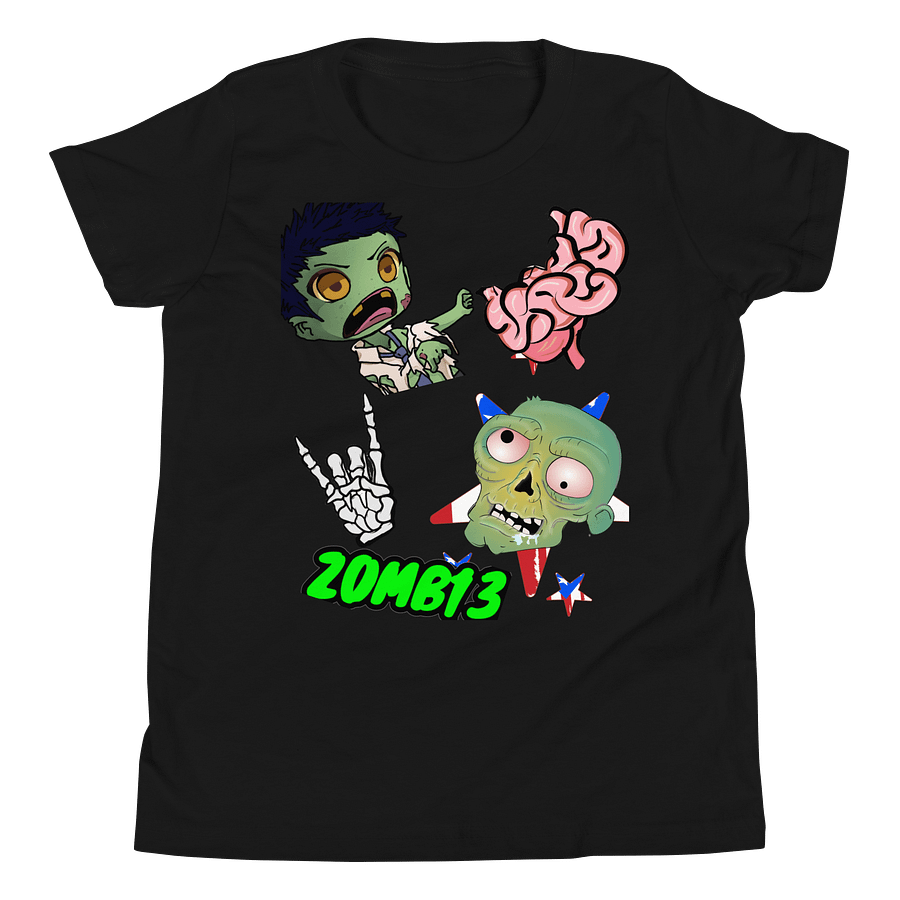 ZOMB13 Youth Zombie T-Shirt product image (11)
