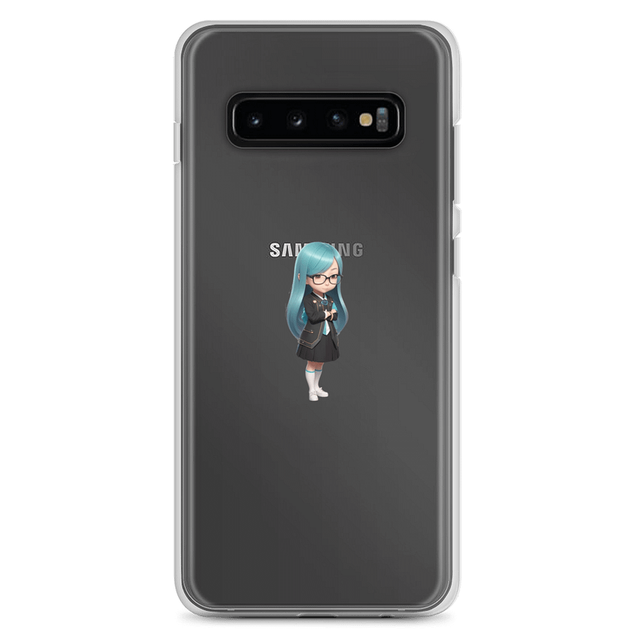 (Aqua CHIBI) K Clear Case for Samsung product image (1)