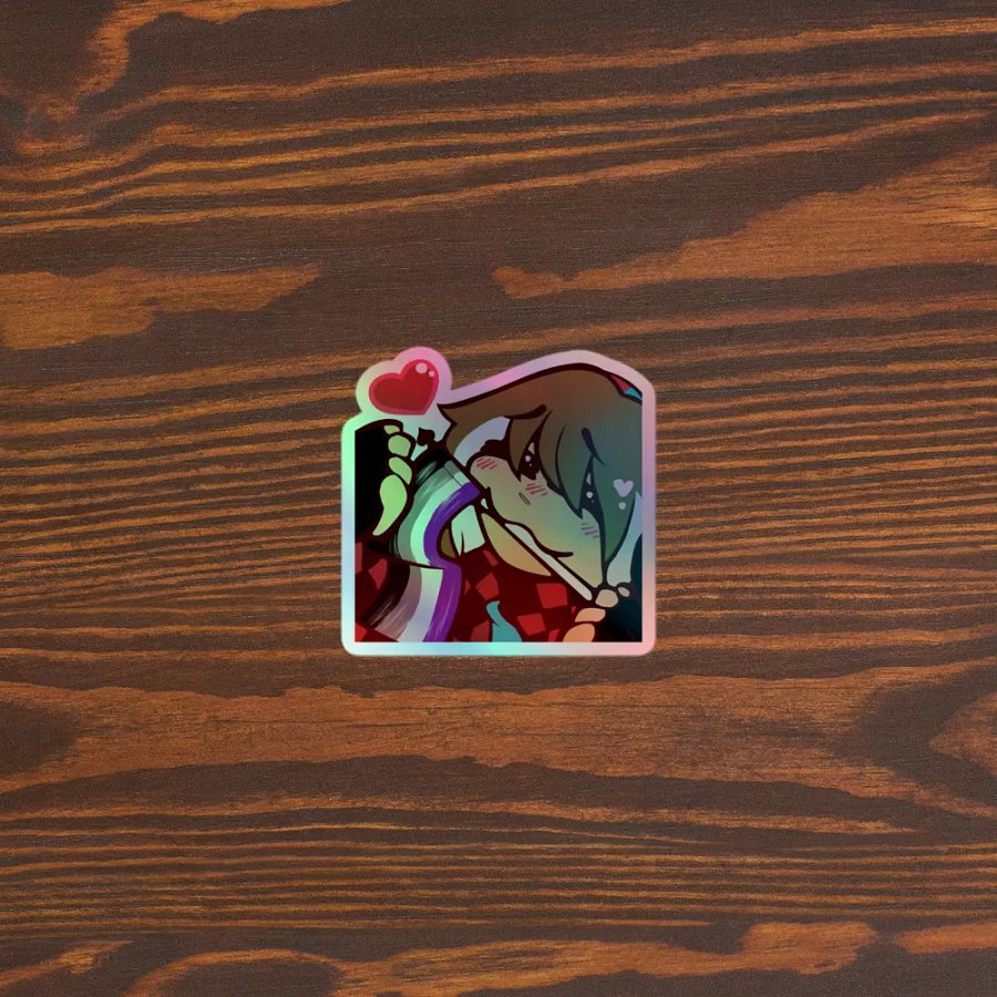 wolfie ace love sticker product image (5)