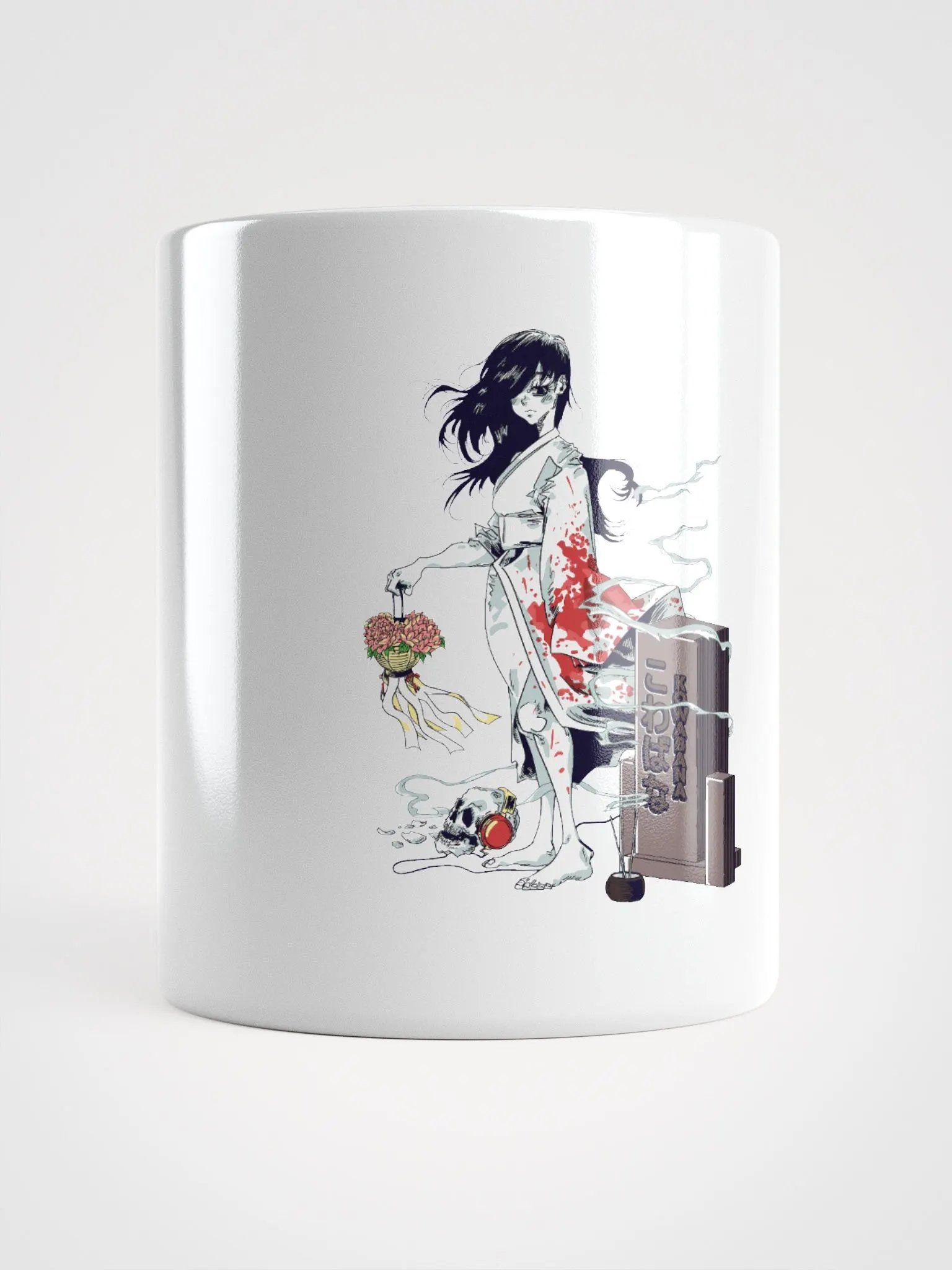 Bloodstained Peony Mug product image (1)